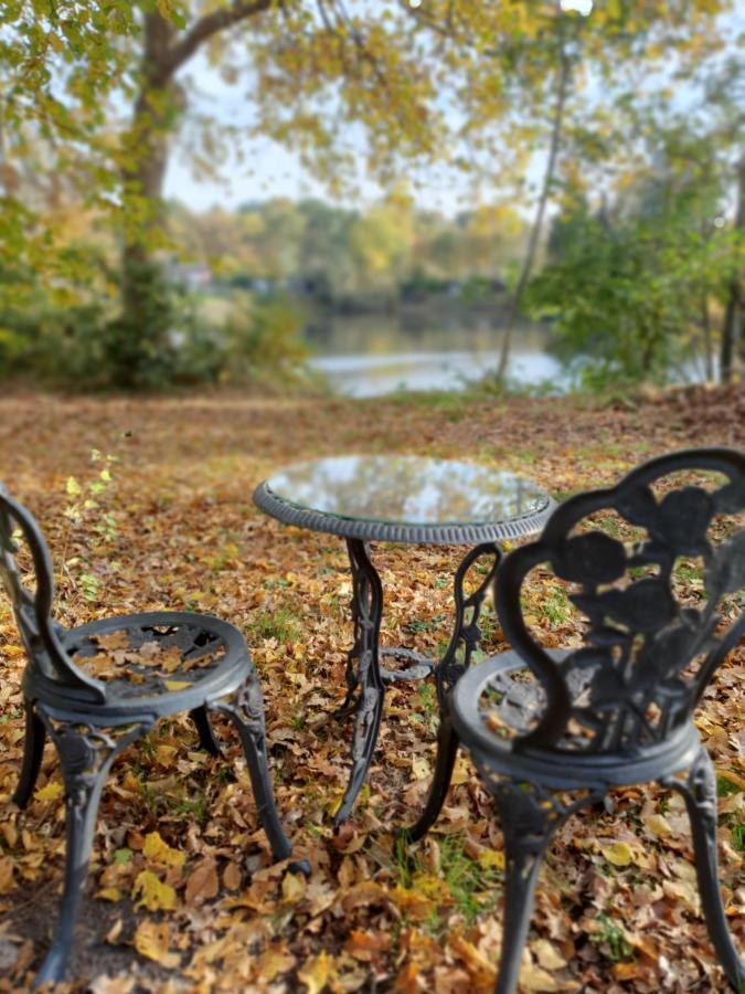 Ferienhaus Blauer See Mit Optionalem Hot-Tub Bockhorn  Bagian luar foto