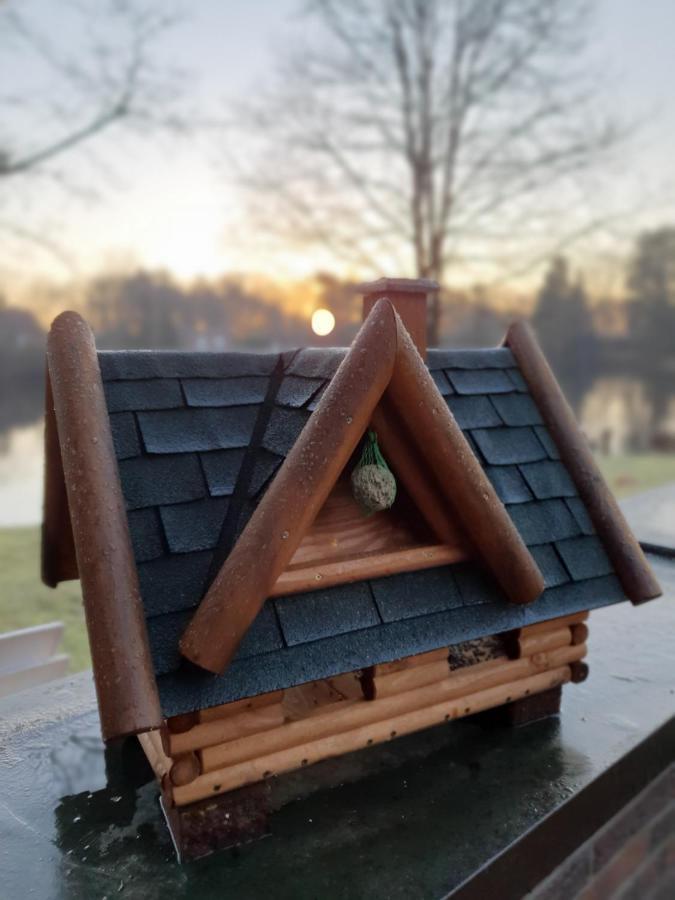 Ferienhaus Blauer See Mit Optionalem Hot-Tub Bockhorn  Bagian luar foto