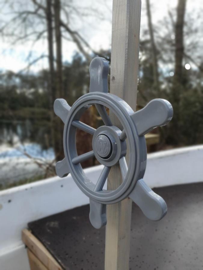 Ferienhaus Blauer See Mit Optionalem Hot-Tub Bockhorn  Bagian luar foto